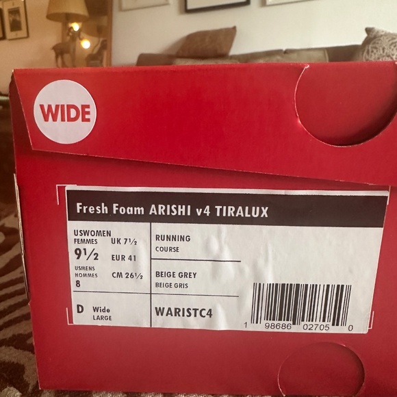 NEW BALANCE FRESH FOAM ARISHI v4 TIRALUX RUNNING SHOES - 9.5W - Picture 7 of 7